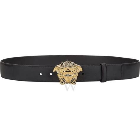 versace black palazzo belt|Versace men's belts on clearance.